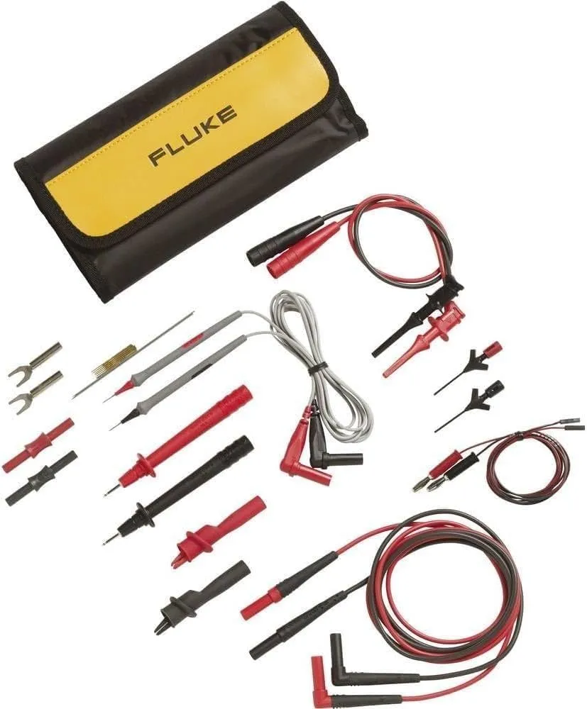 Fluke TLK287 Premium Electronics Test Lead Set With Multipurpose Tips