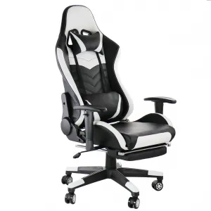 Gamefitz GF-2003 Gaming Chair In Black And White