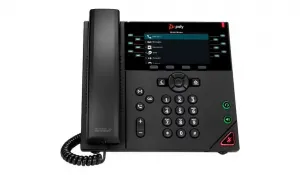 Hp 89B76AA#ABA Polycom Vvx 450 Ip Phone With Power Supply