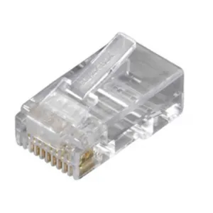 Black FMTP6-R2-100PAK Rj45 Unshielded Mod Plug 6-wire 100pk