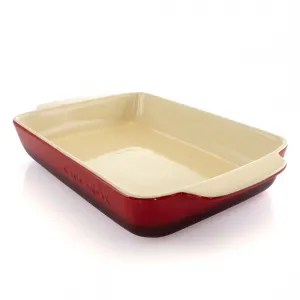 Crock-pot 124399.01 Crock Pot Artisan 5.6 Quart Red Stoneware Casserol