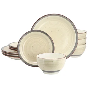 142773.12 | Gibson Home Holcomb 12-Piece Dinnerware Set