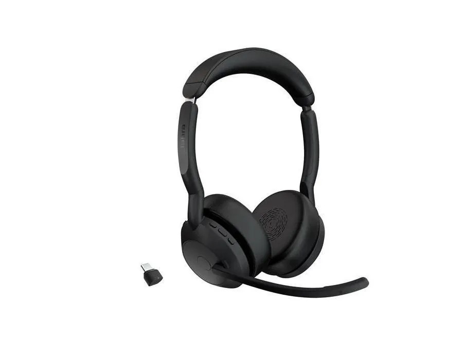Jabra 25599-989-899-01 Evolve2 55 Stereo Uc Wireless Headset