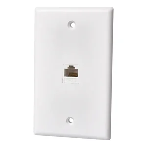 RCATPH562RV | Voxx CAT5E/6 WALL PLATE SINGLE
