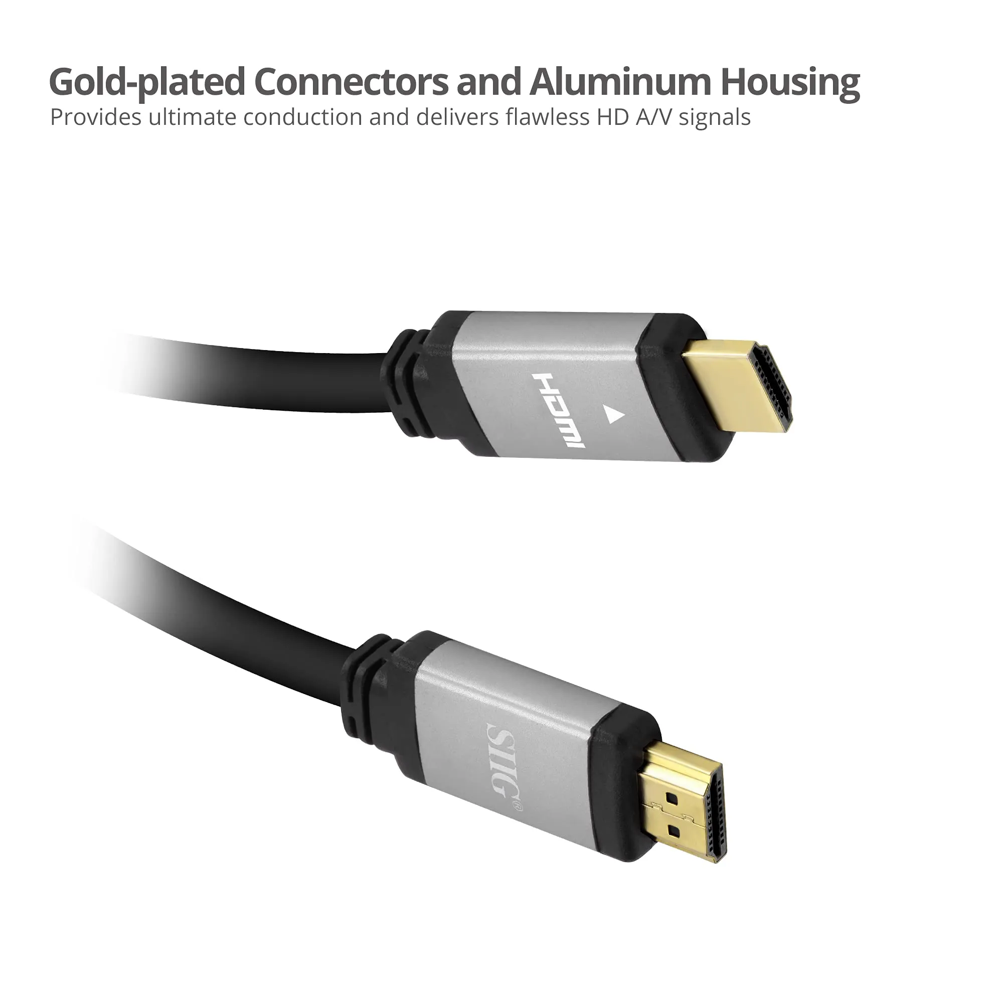 Siig CB-H20V11-S1 16ft High-speed 4k Hdmi Cable - 60hz Support