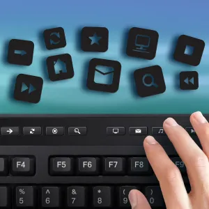 Adesso AKB-445UB Multi-os Wireless Touchpad Keyboard For Computers