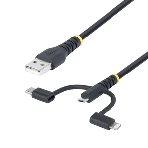 RLTCUB1MBK | Startech 3.3ft USB Multi Charging Cable