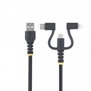 Startech RLTCUB1MBK 3.3ft Usb Multi Charging Cable