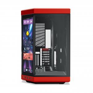 Hyte CS-HYTE-Y70TI-RB Y70 Touch Infinite Pc Tower - Black Cherry