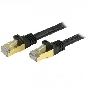 Startech C6ASPAT10BK Cat6a Ethernet Cable Delivers 10 Gigabit Connecti