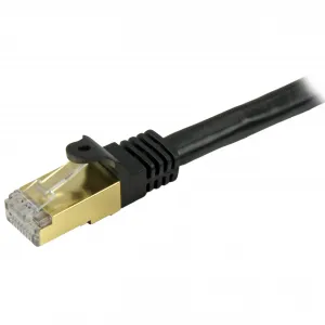 Startech C6ASPAT10BK Cat6a Ethernet Cable Delivers 10 Gigabit Connecti