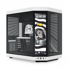 Hyte CS-HYTE-Y70TI-WB Y70 Touch Infinite Mtower Atx Case - White