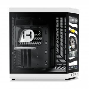 Hyte CS-HYTE-Y70TI-WB Y70 Touch Infinite Mtower Atx Case - White