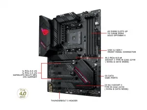 Asus STRIX B550-F GAMI WIFI II Rog Strix B550-f Gaming Wifi Ii Atx Mot