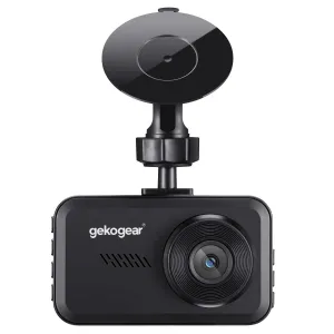 Adesso Orbit D111 Gekogear 1080p Full Hd Dash Cam With Dual Cameras