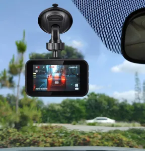 Adesso Orbit D111 Gekogear 1080p Full Hd Dash Cam With Dual Cameras