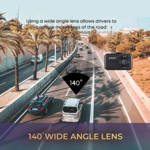 Adesso Orbit D111 Gekogear 1080p Full Hd Dash Cam With Dual Cameras