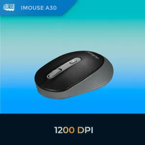 Adesso IMOUSE-A30B Ai-powered Wireless Mouse With Shortcut Button - Bl