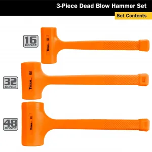 Titan 63143 3-piece Dead Blow Hammer Set