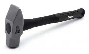 Titan 63004 3 Lb Cross Pein Hammer With Fiberglass Handle