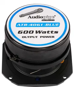 Audiopipe ATR4061BLUE 600w Heavy Duty Blue Super Tweeter Each