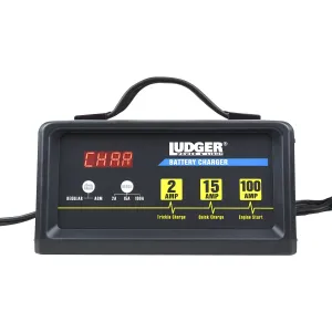 Nippon LBCG12100 12v Battery Charger - 3 Charging Modes