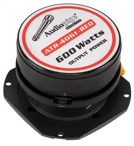 Audiopipe ATR4061RED 600w Heavy Duty Super Tweeter - Eye Candy Red