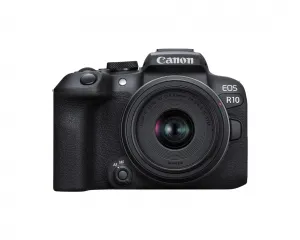 Canon 5331C009 Eos R10 Mirrorless Camera W18-45mm Is Stm Lens