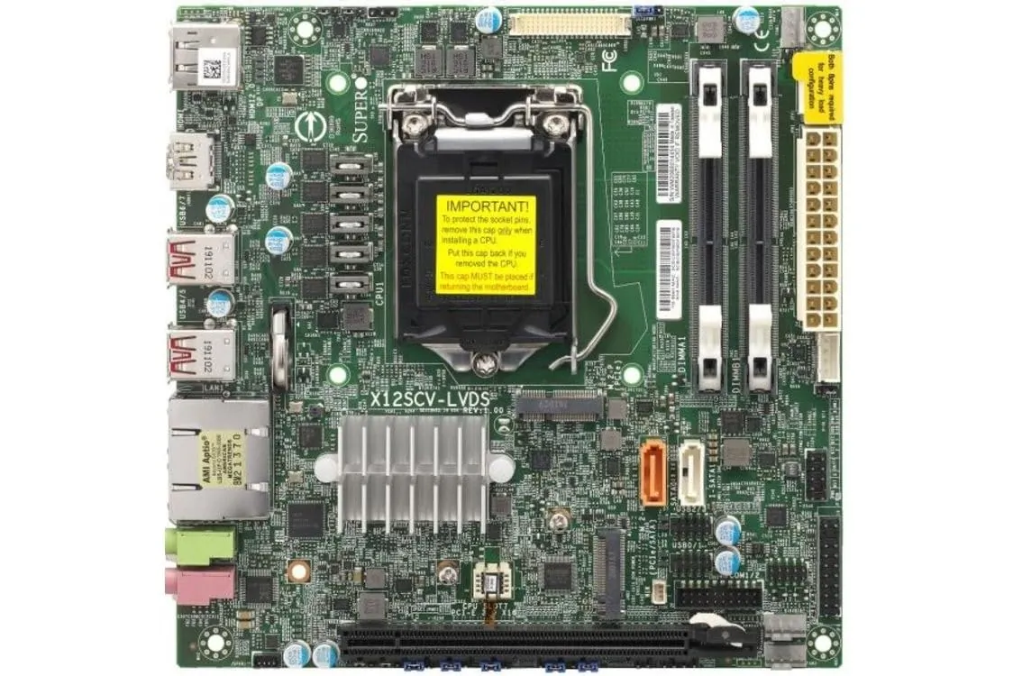 Supermicro MBD-X12SCV-LVDS-O X12scv-lvds-o Mini-itx Motherboard