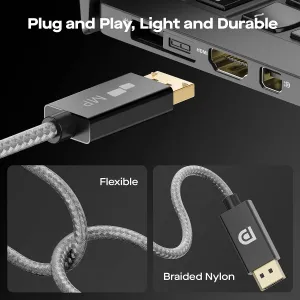 Mobile 100-1006P01 4k Displayport Cable - High-speed Connection