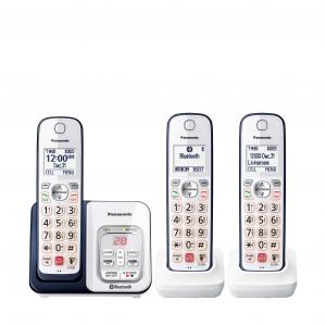 Panasonic KX-TGD863A 3 Handset Link2cell Cordless Phone