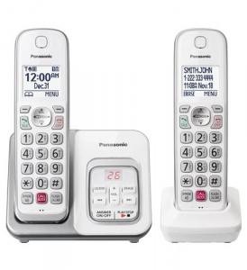 Panasonic KX-TGD832W 2 Handset Dect 6.0 Exp Cordless Phone