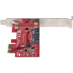 Startech 2P6G-PCIE-SATA-CARD Dual Port Sata Iii Pcie Expansion Card