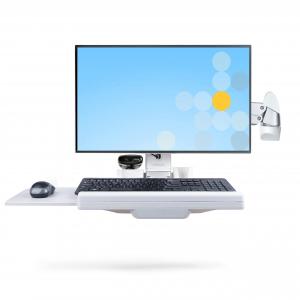 Startech WALL-WORKSTATION-S Wall-mounted Workstation With Monitor Arm