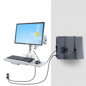 Startech WALL-WORKSTATION-S Wall-mounted Workstation With Monitor Arm