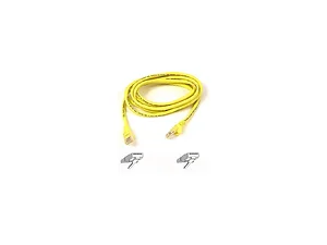 A3L791-01-YLW-S | Belkin Yellow 1FT RJ-45 Ethernet Cable