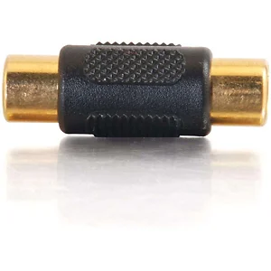 03169 | C2g RCA Female to Female Gold Coupler Adapter