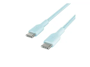 CAB004bt2MBL | Belkin Braided C 2.0 USB Cable - 2M Blue