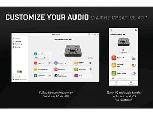 Creative Creative Sound Blaster X4 External USB DAC and Amp