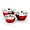 Oster Oster Rosamond 3-Piece Mixing Bowls Set - Stainless