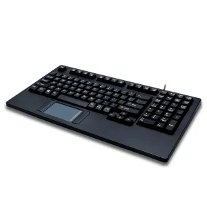 Adesso AKB-425UB Rackmount Touchpad Keyboard With Multimedia Control