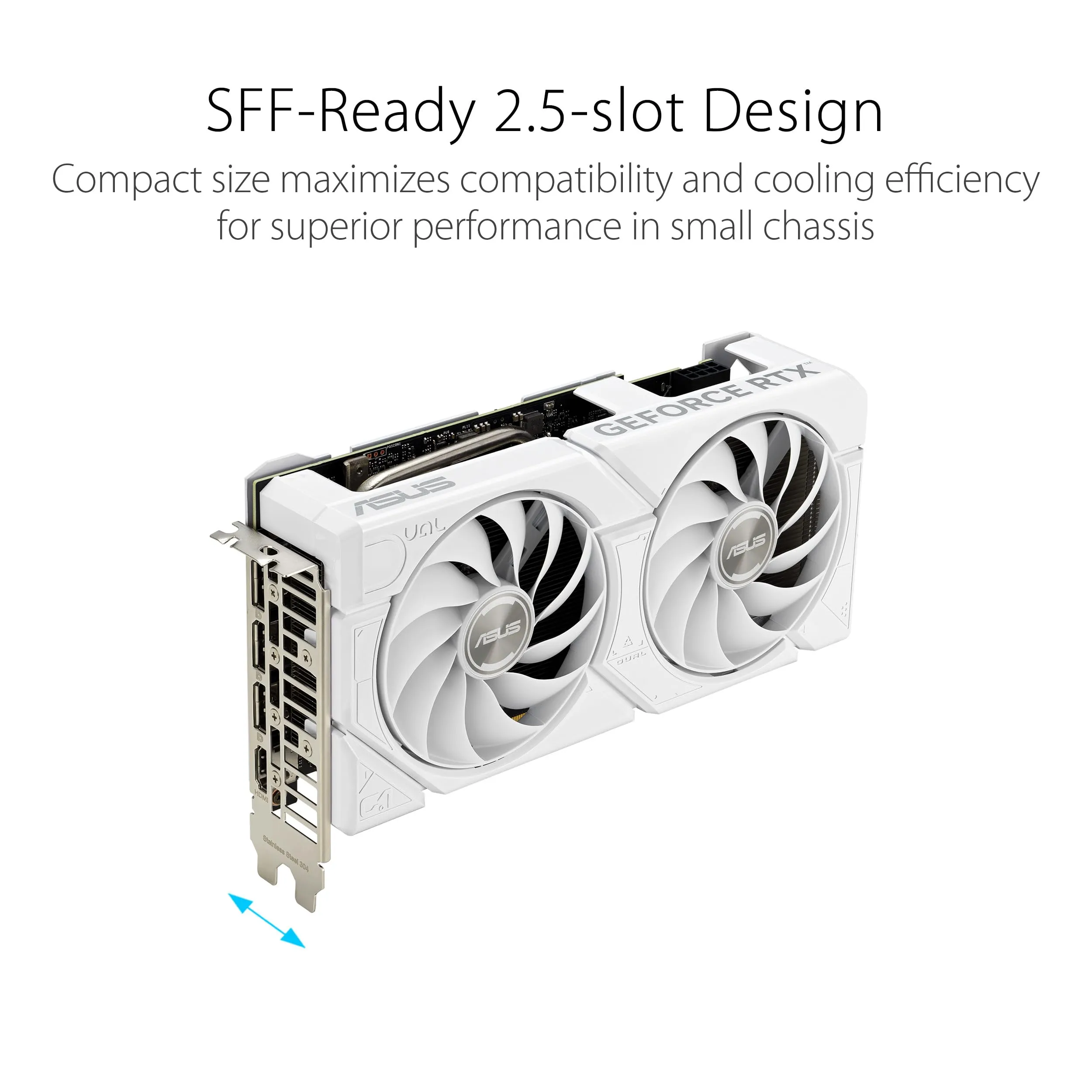 Asus DUAL-RTX4070-O12G-EVO-WHI Vcx Dual-rtx4070s-o12g-evo-wh Geforce R