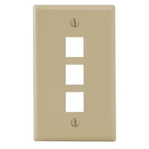 Cablesys ICC-FACE-3-IV Ic107f03iv - 3port Face Ivory