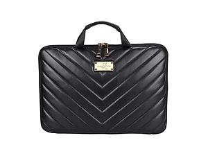 SLCPR-SLBK-14 | Ecotrend Cases Stylish Black Chevron Capri