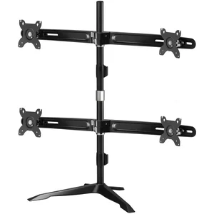 Amer Networks Adjustable Quad Monitor Stand for 32