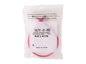 A3L791-01-RED | Belkin High-Speed Ethernet Patch Cable