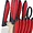 Megachef MegaChef 14-Piece Red Cutlery Set with Storage