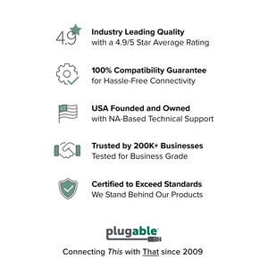 TBT5-240W1M | Plugable Technologies Plugable Thunderbolt 5