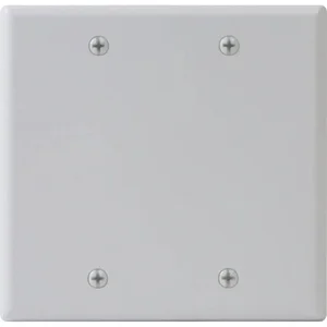 International Connectors And Cable Corp. 2 Gang Blank Face