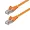Startech CB NLOR-6IN-CAT6A-PATCH 6inch CAT6a Ethernet Cable